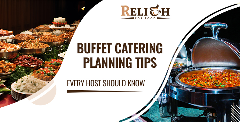 Buffet catering setup with planning tips